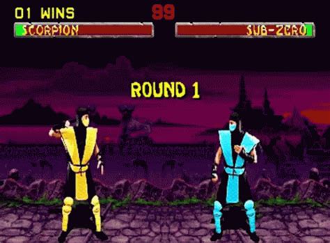 round 2 gif|mortal kombat round 2 fight.